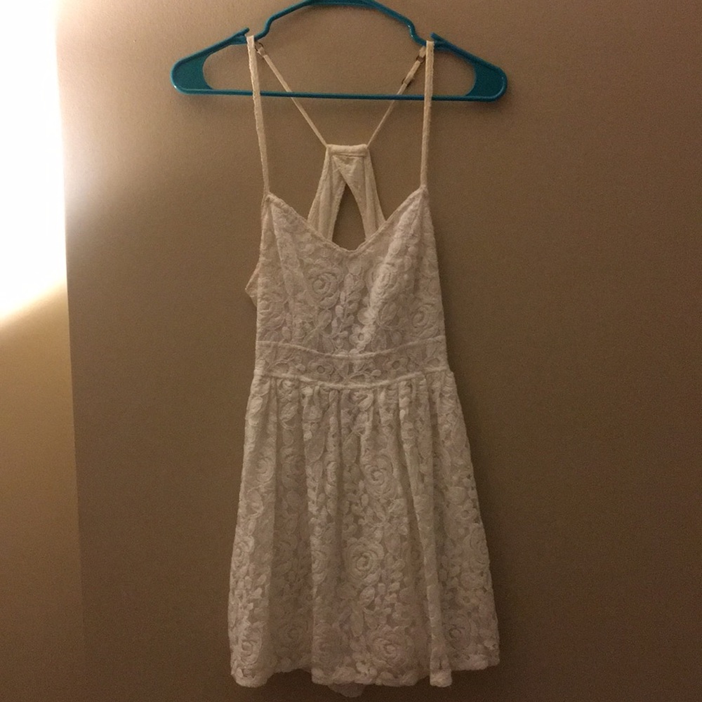 White Lace Abercrombie SunDress